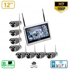 Kit Video Surveillance - FACEX WiFi 8 1080 W
